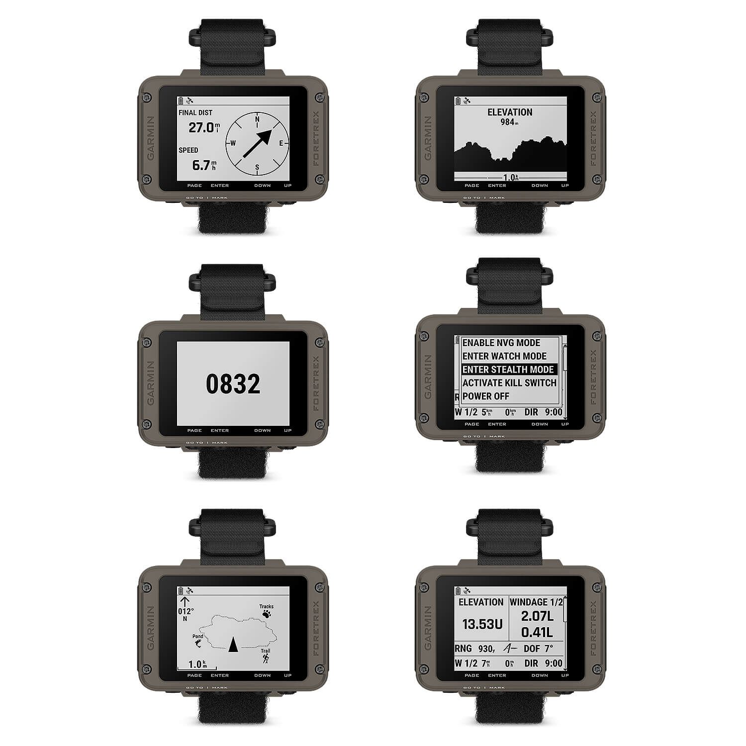 Foretrex 901 Ballistic Edition GPS-Navigationsgerät