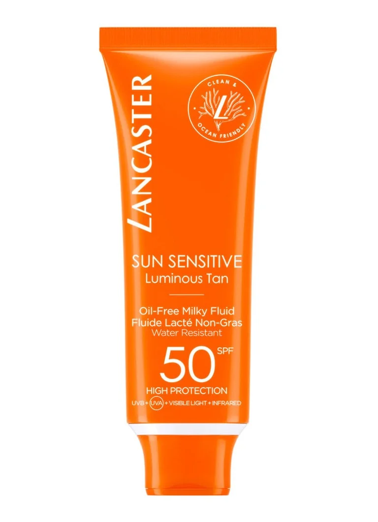 Lancaster Sun Sensitive Fluid-Oil SPF50 - loțiune de protecție solară