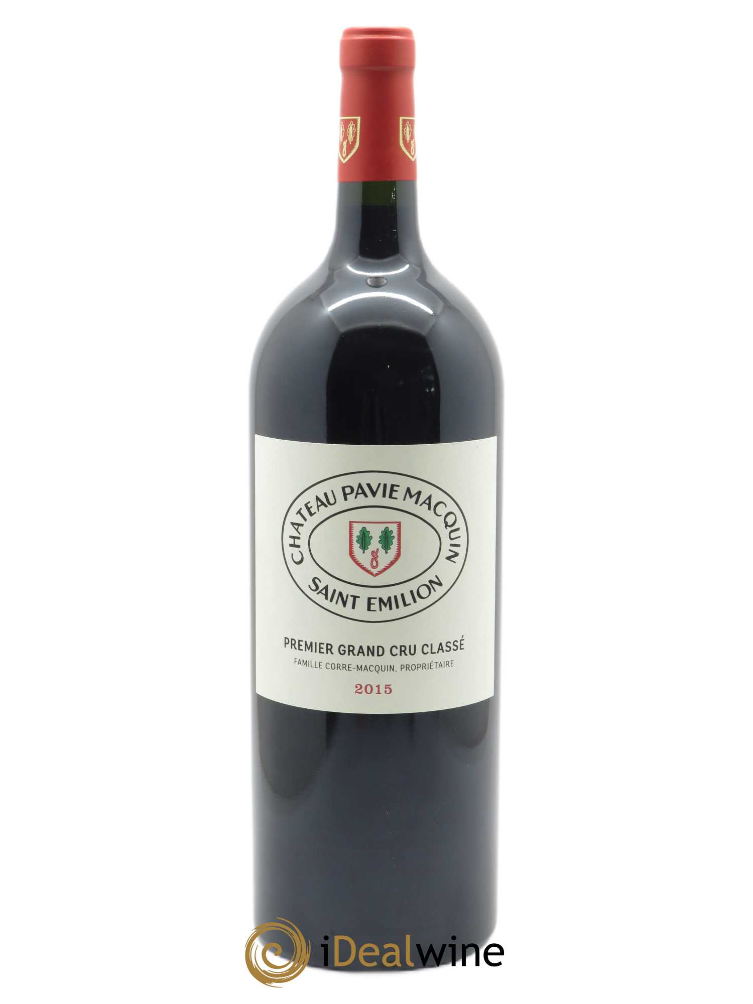 Château Pavie Macquin 1er Grand Cru Classé B (CBO à partir de 6 MGS) 2015 - Lot de 1 Magnum