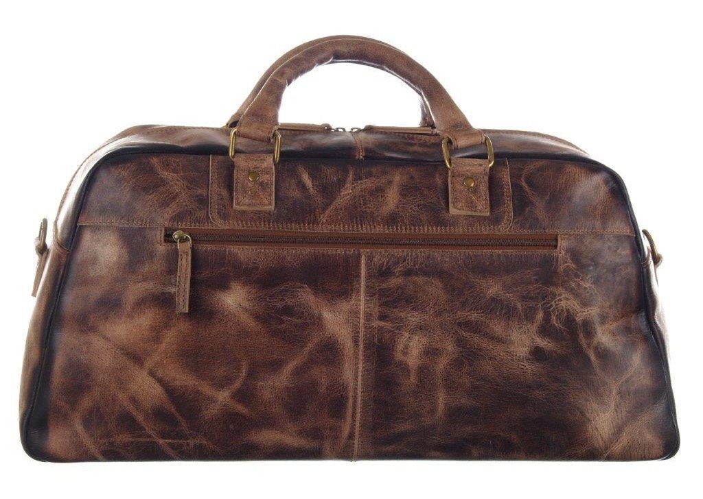 GreenLand Nature Weekender MASCU & LINE, aus Leder im Used Look
