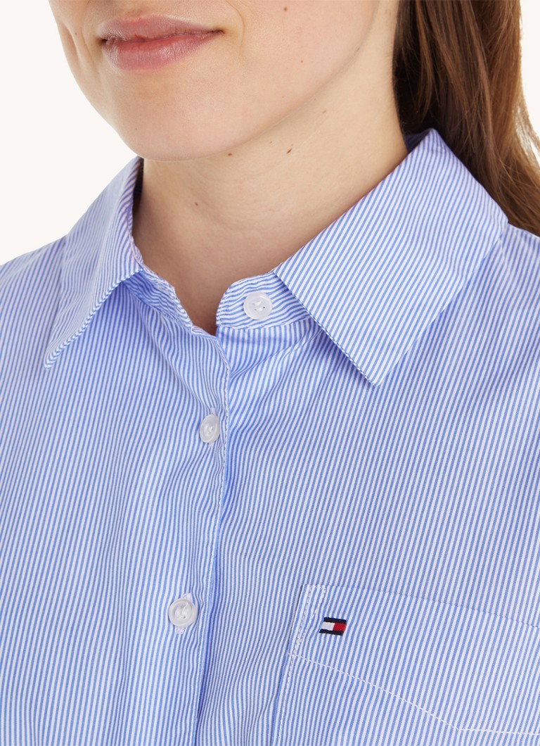 Tommy Hilfiger Striped blouse with chest pocket
