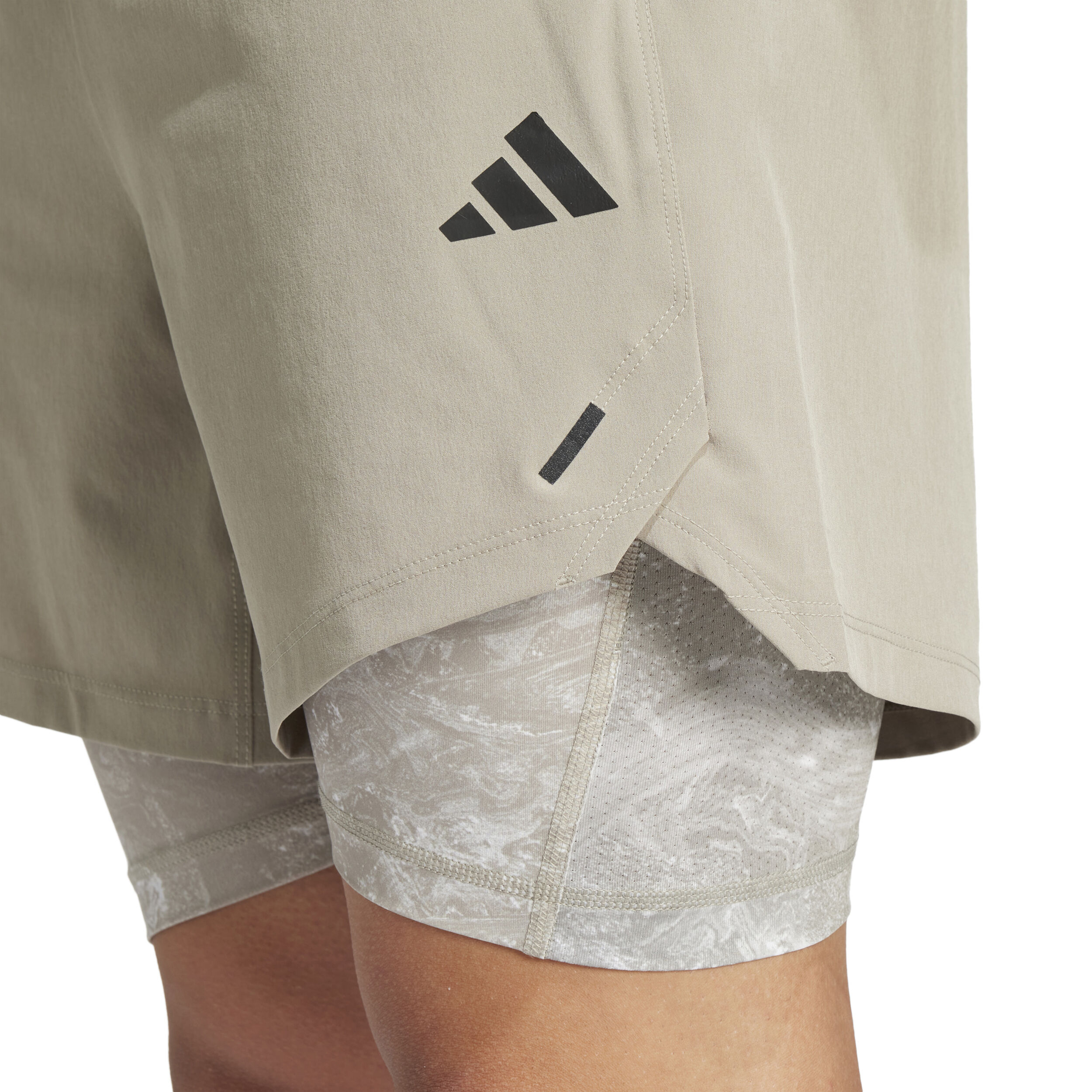 Woven Power 2in1 Shorts Herren - Beige