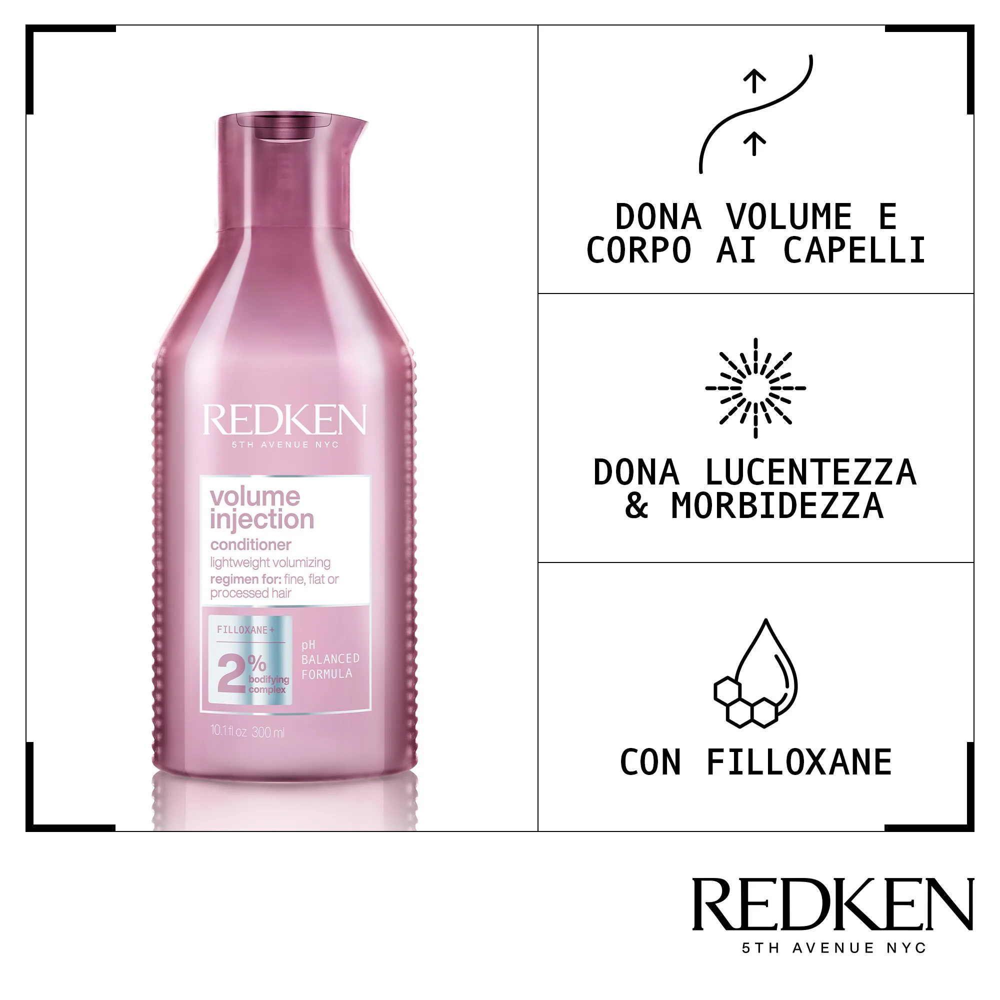 Volumen-Injektions-Conditioner – Volumen-Haarspülung