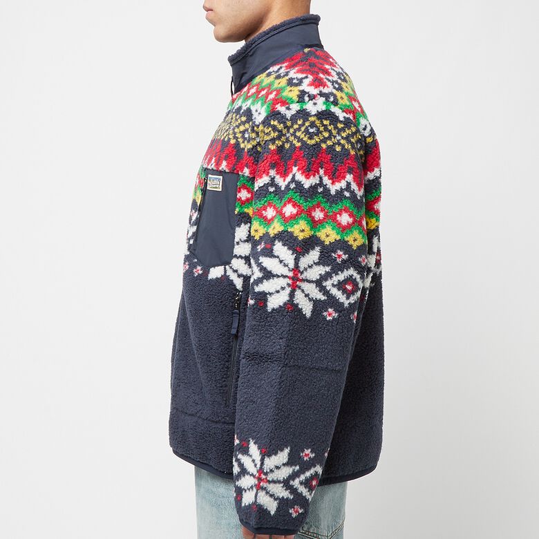 Polo Ralph Lauren Long Sleeve-Full Zip cruise navy snowflake fairisle