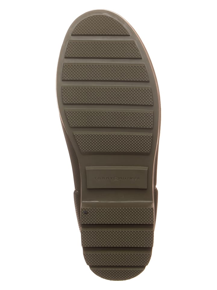 Tommy Hilfiger Shoes Gummistiefel in Khaki günstig kaufen