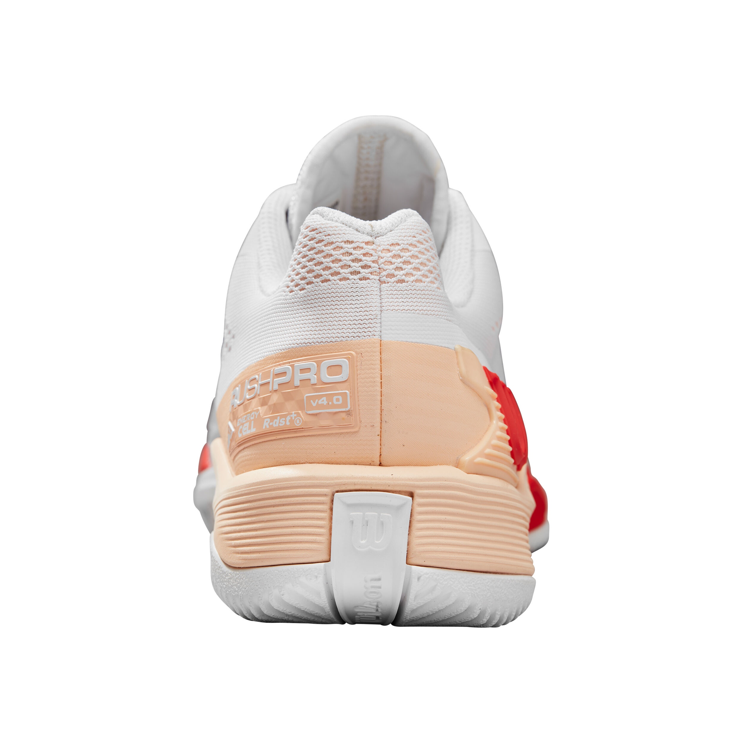 Rush Pro 4.0 AC Allcourtschuh Damen - Weiß, Apricot