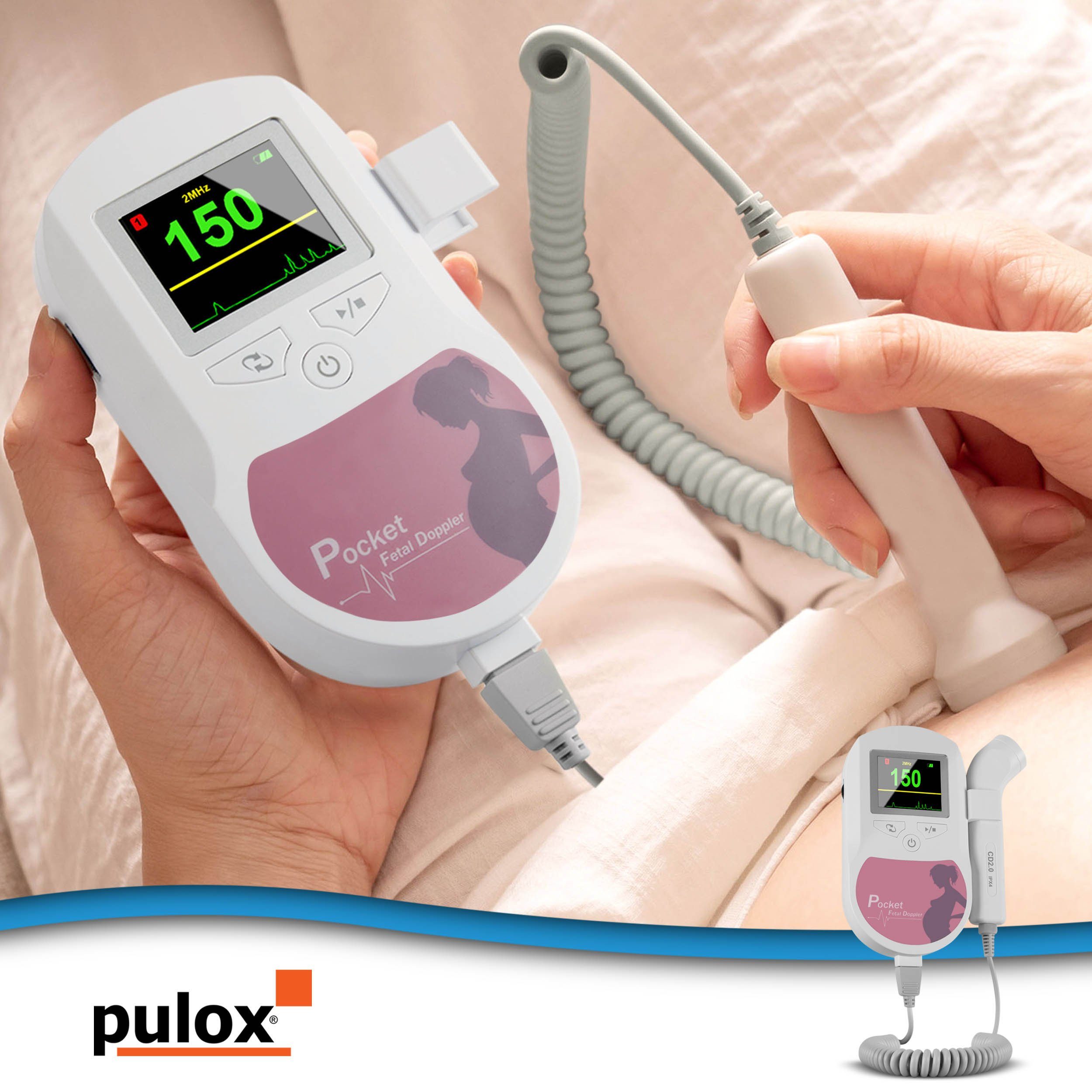 pulox Babyphone Sonotrax C Ultraschall Fetal Doppler