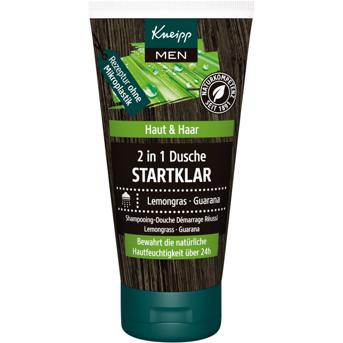 2-in-1 Dusche Startklar