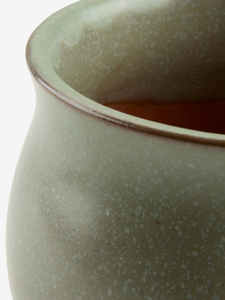 BJARNE Pot de fleurs BJARNE Ø13xH11cm vert