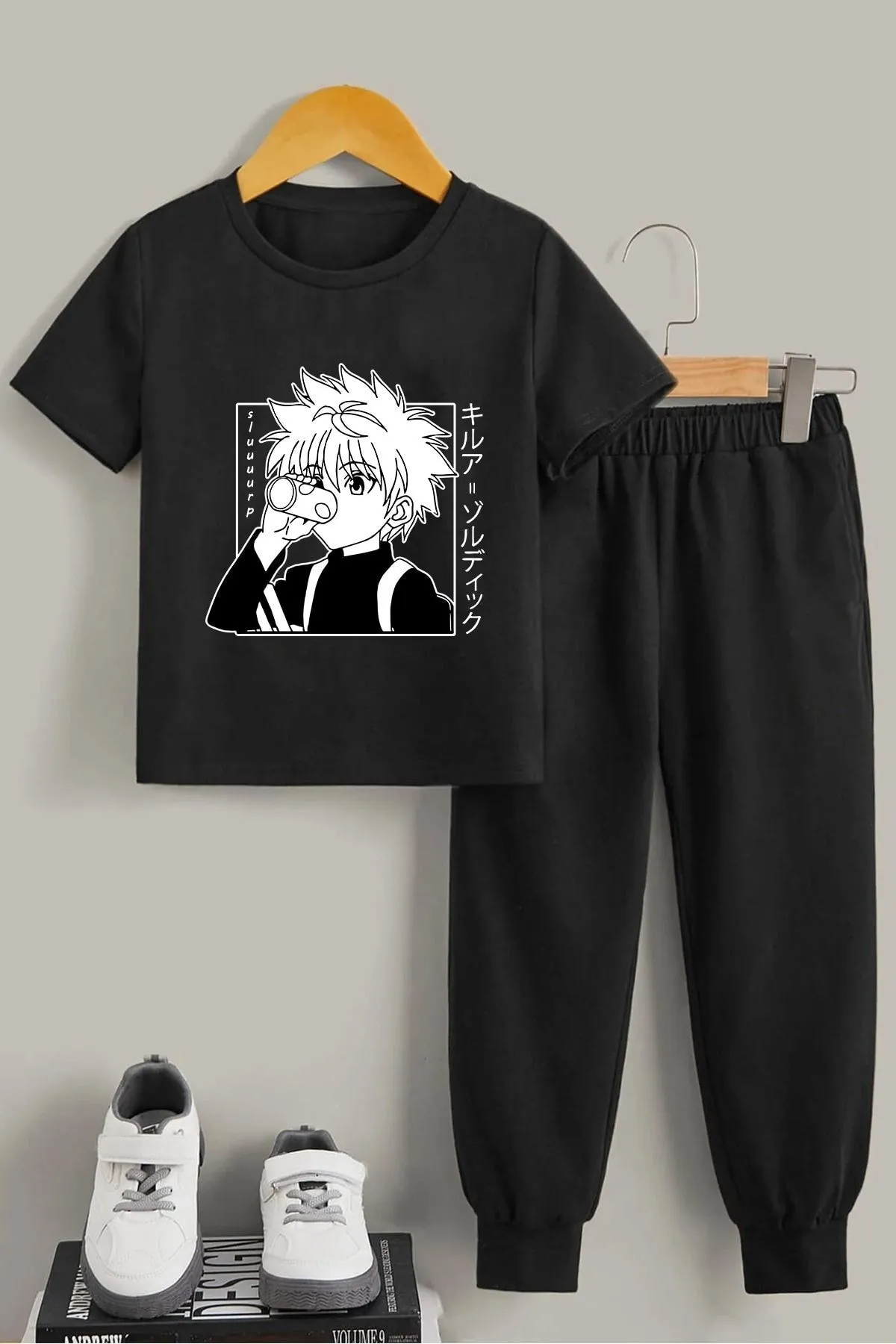 uyguntarz  Killua Zoldyck-Trainingsanzug-Set für Kinder