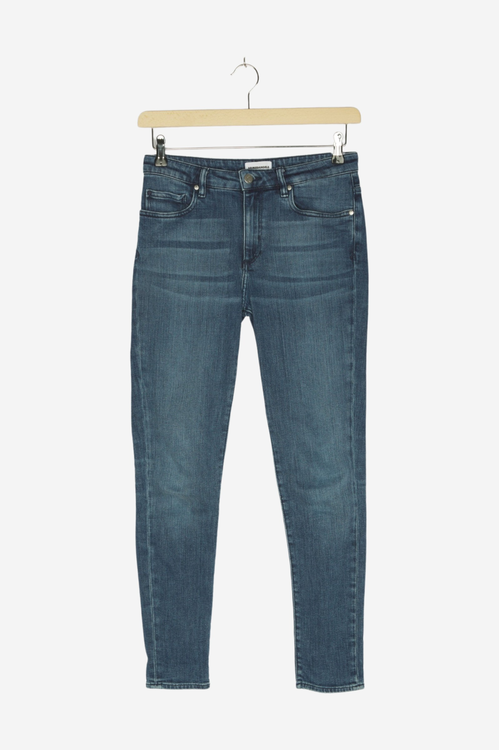 Skinny Leg Mid Waist aus Bio-Baumwoll Mix