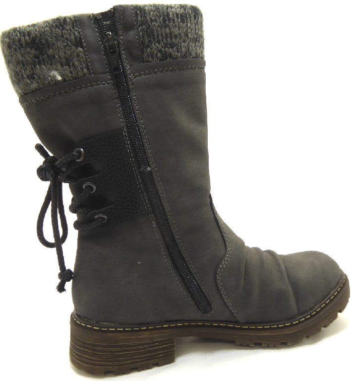 RIEKER Stiefeletten grau