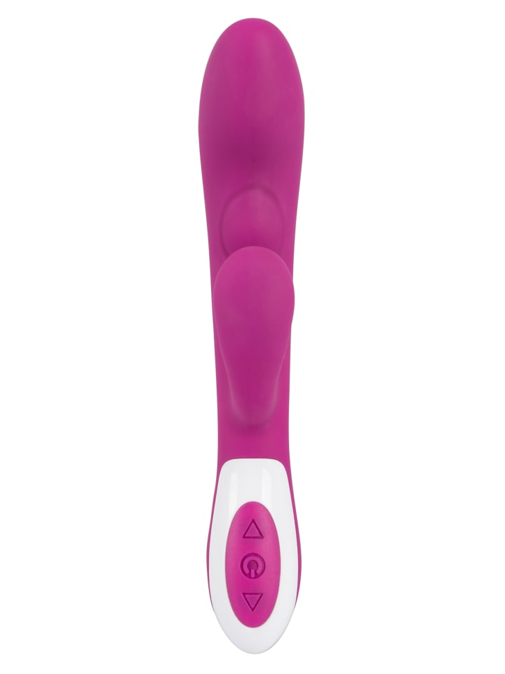 Javida Vibrator mit Wärmefunktion Heating Vibe in lila günstig kaufen 22 cm