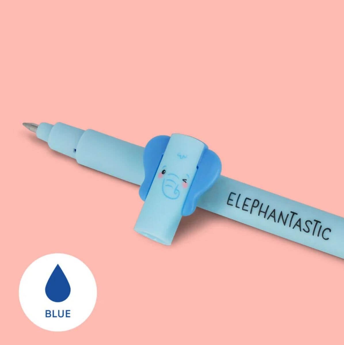 Legami Gelschreiber LÖSCHBARE GELSTIFTE - 3er Set Savanne - Giraffe, Löwe, Elefant