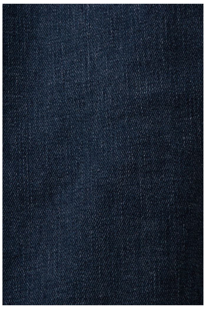 Gerade Jeans mit mittelhohem Bund