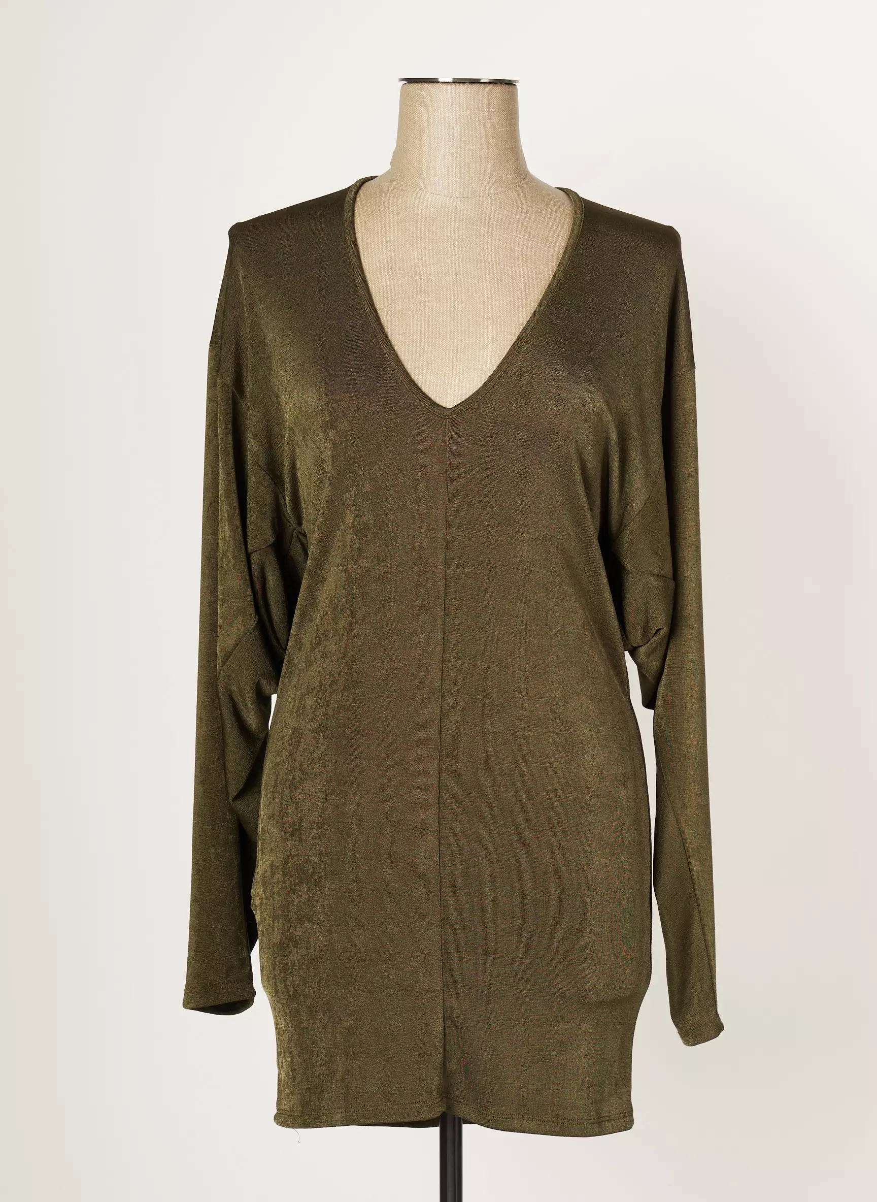 Multiples Robes Mi Longues Femme couleur vert