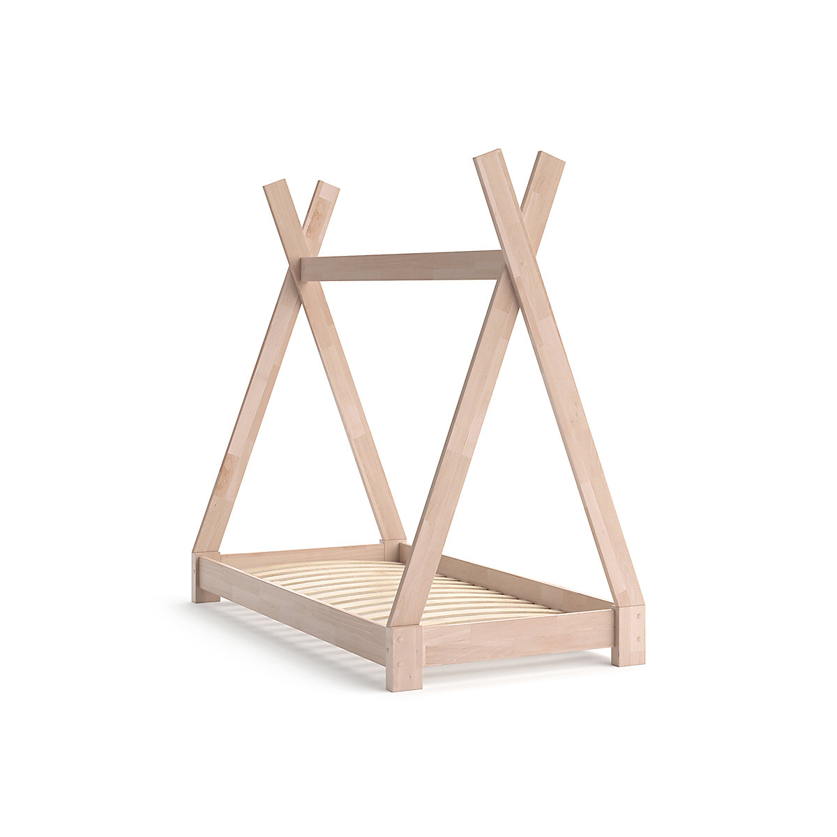 Kinderbett TIPI  70 x 140 cm Natur