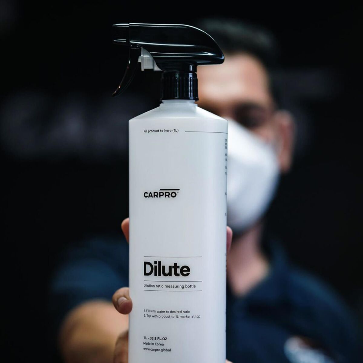 CarPro Dilute Messflasche mit Skala 1L