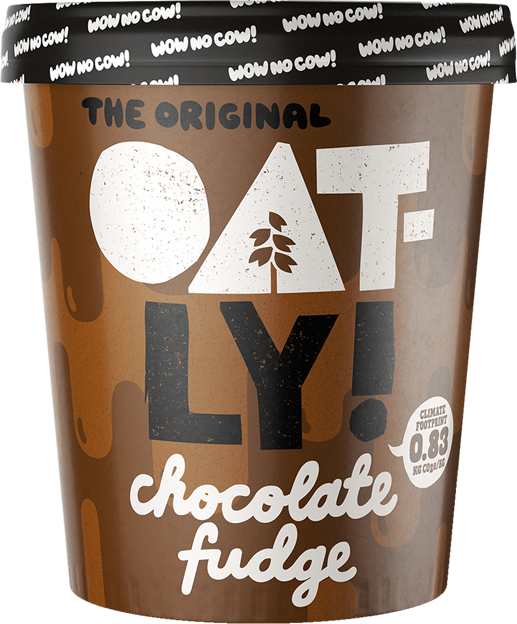 Oatly Chocolate Fudge Ice Cream vegan
