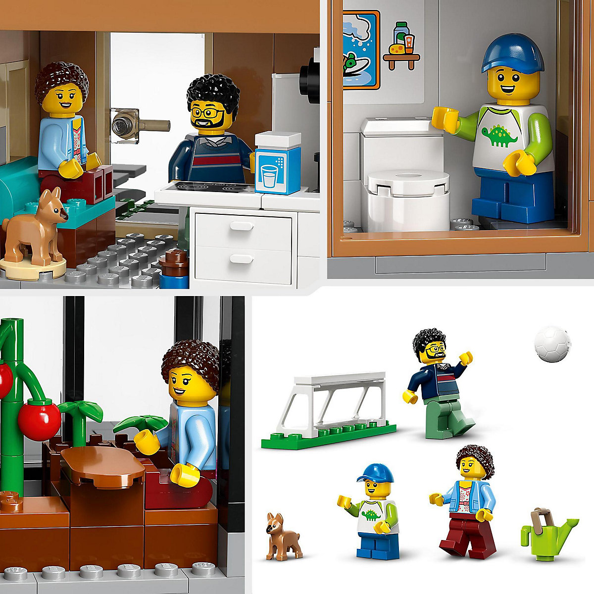 LEGO® City 60398 Familienhaus mit Elektroauto