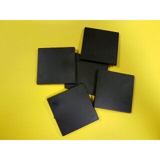 50mm x 50mm Bases inkl. Magnetfassung (5)