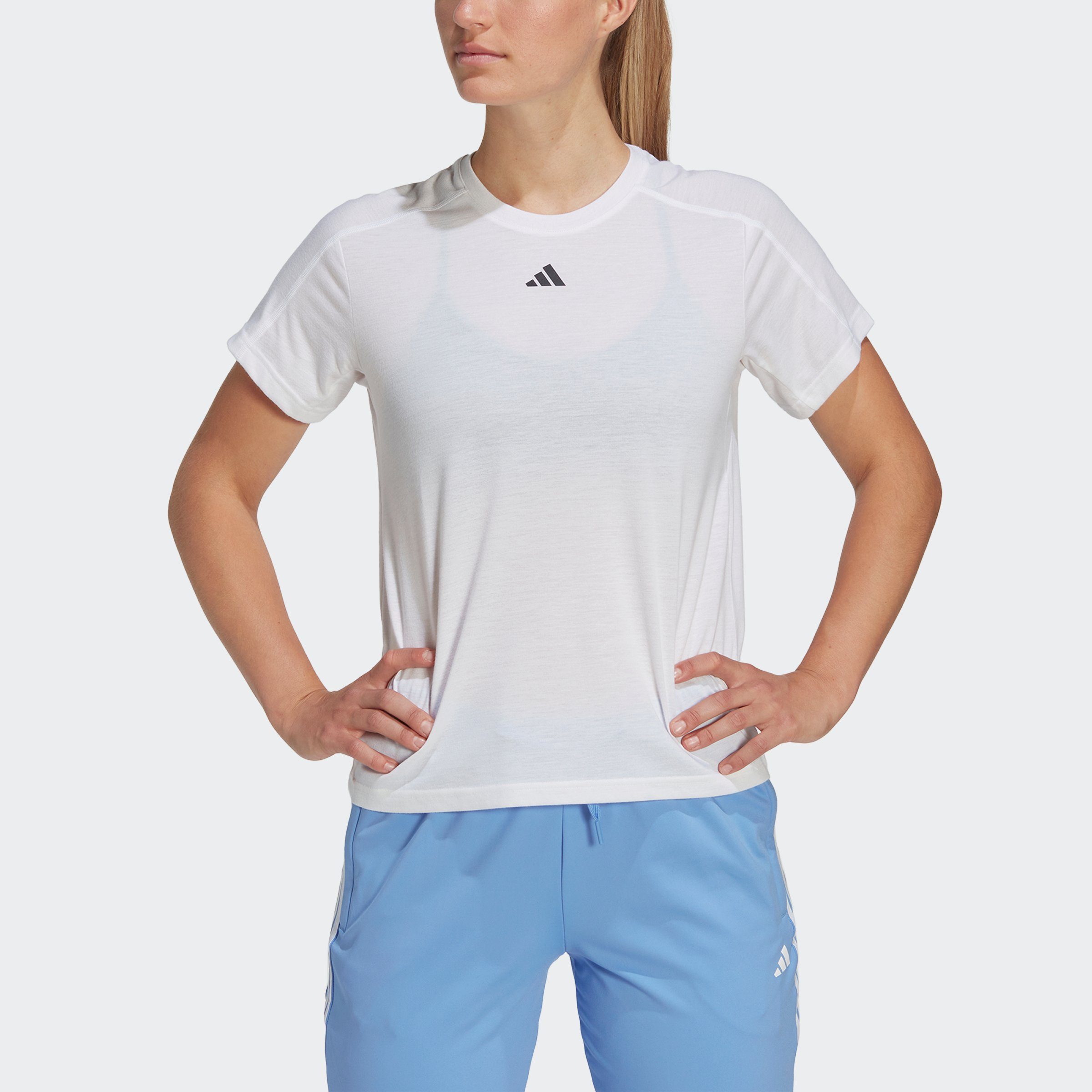 adidas Performance T-Shirt AEROREADY TRAIN ESSENTIALS MINIMAL BRANDING