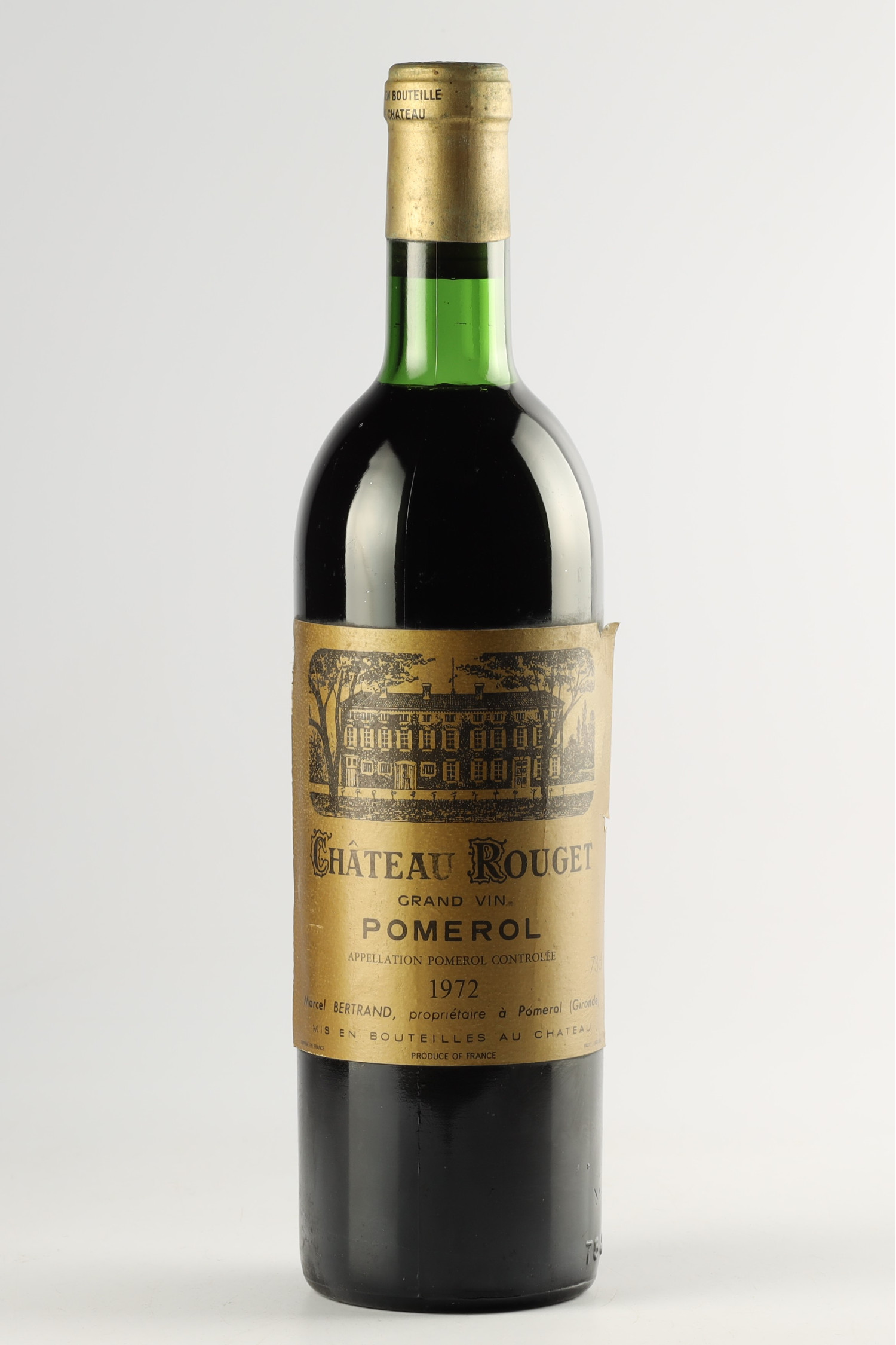 Château Rouget 1972, Pomerol