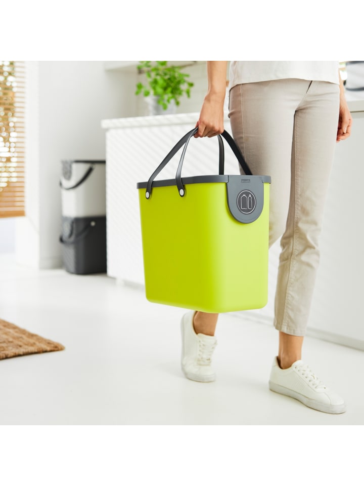 Rotho Albula Mülltrennungssystem 25l für die Küche in Limette günstig kaufen onesize