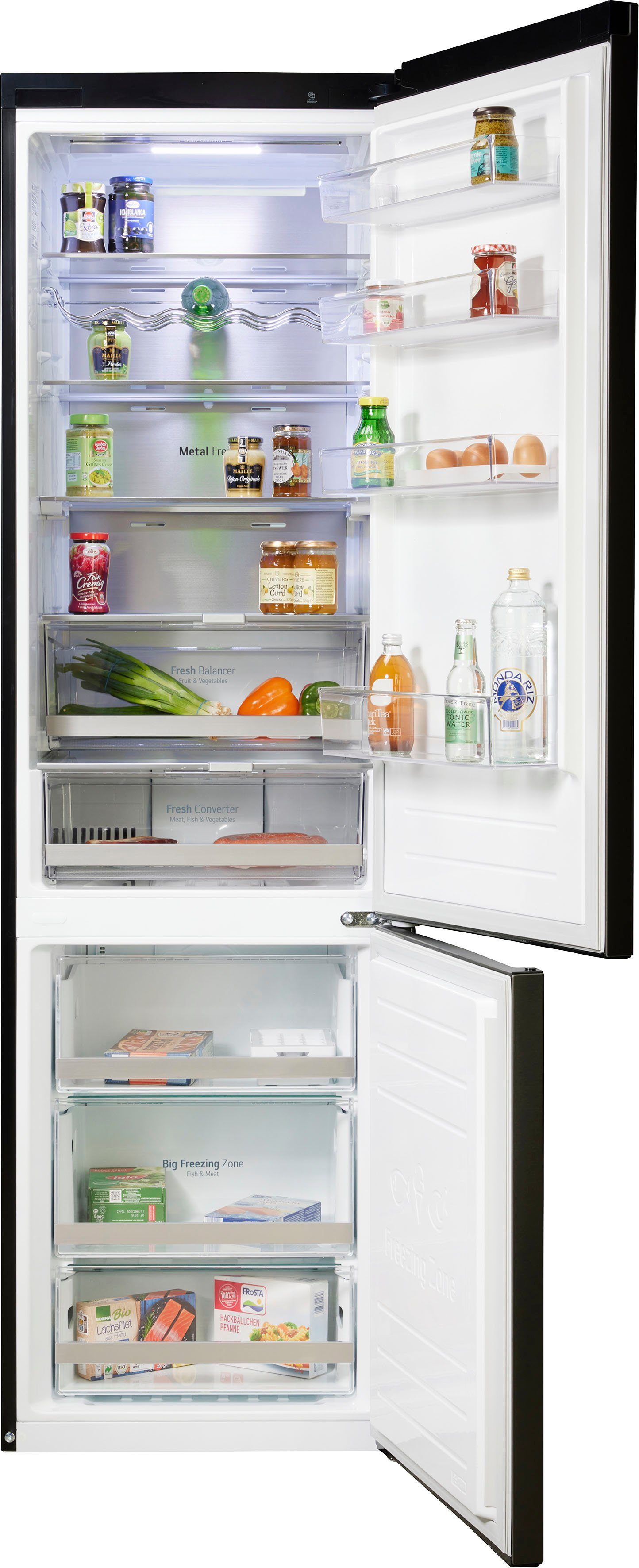 LG Kühl-/Gefrierkombination GBB92MCACP, 203 cm hoch, 59,5 cm breit