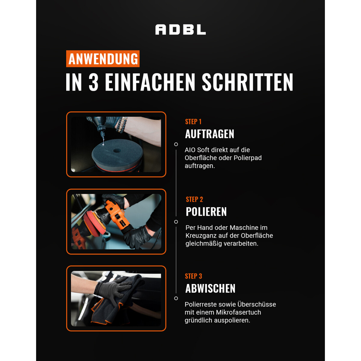 ADBL AIO Soft Lackpolitur 200ml