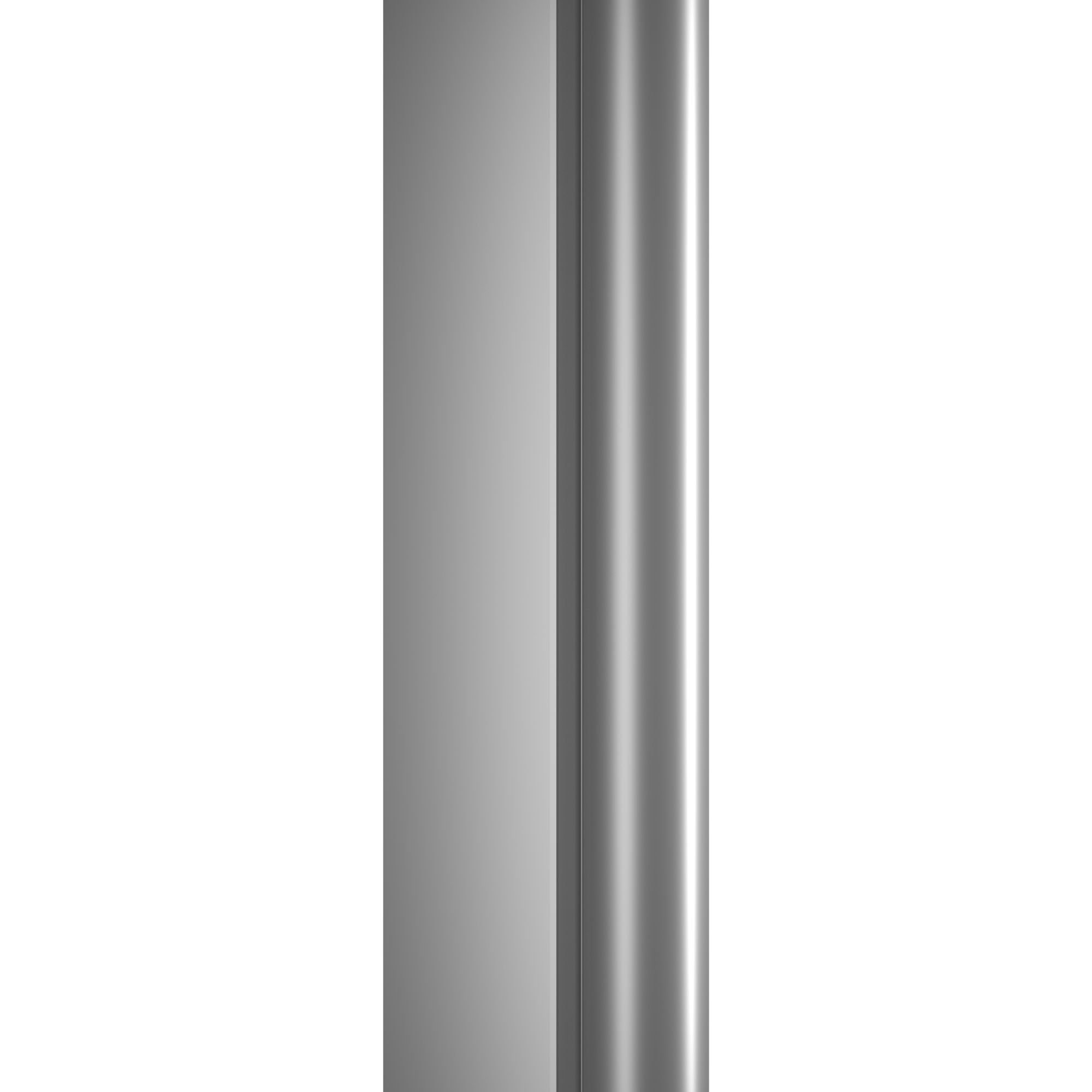 Schulte Badewannenaufsatz Komfort, 5 mm Sicherheitsglas, BxH: 114 x 140 cm, 2-tlg. + Festelement