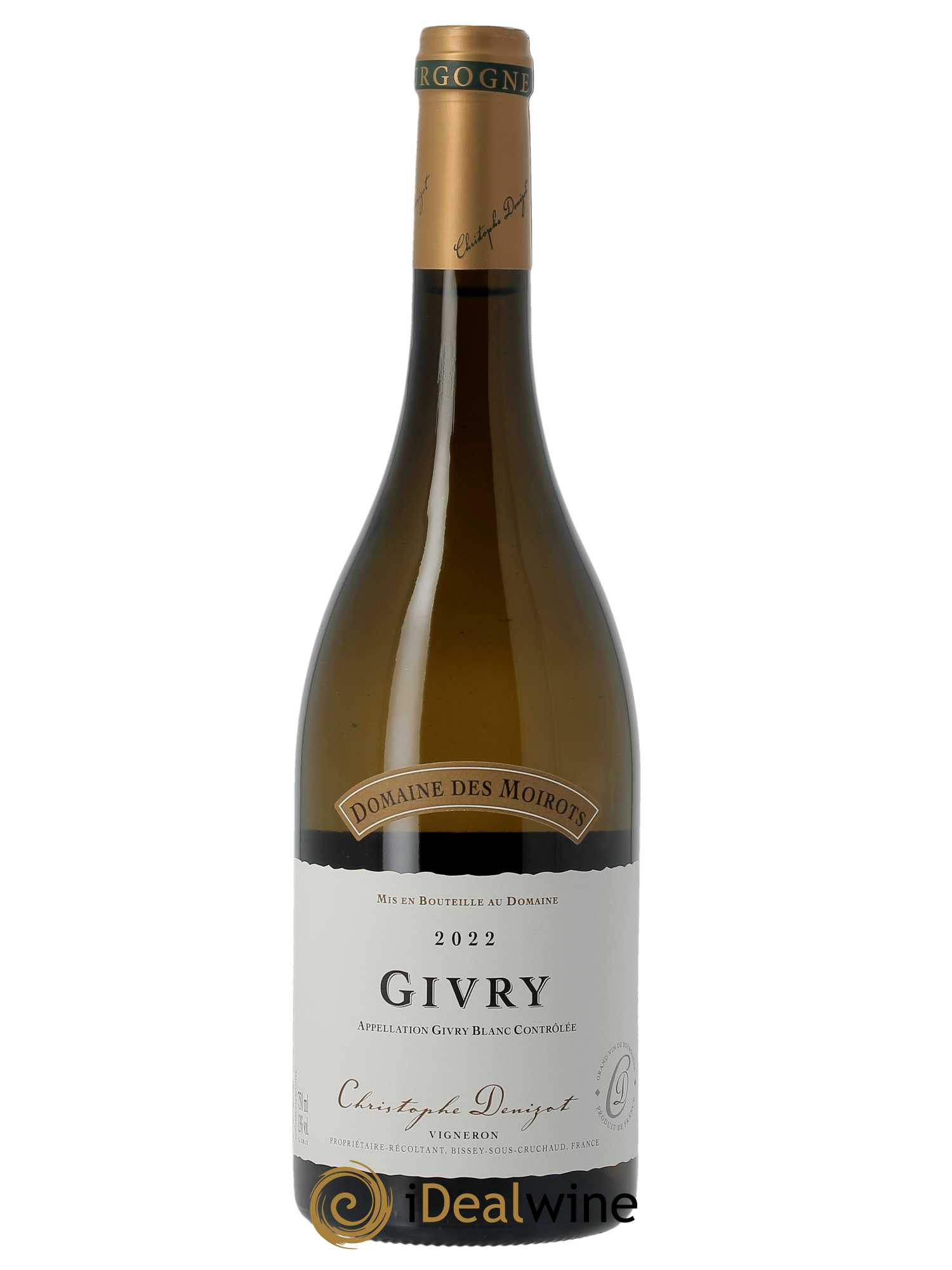 Givry Domaine des Moirots  2022 - Lot de 1 Bouteille