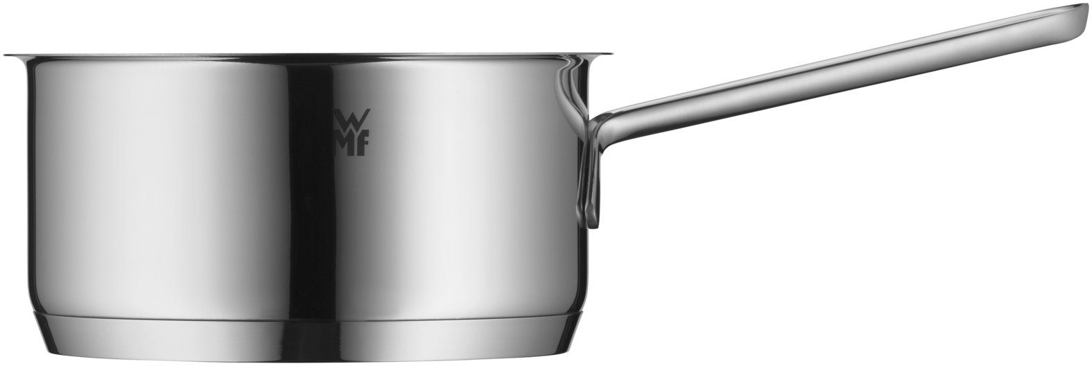 WMF Kasserolle Aparto, Cromargan® Edelstahl rostfrei 18/10 (Aparto Stielkasserolle, 16 cm), poliert, unbeschichtet, induktionsgeeignet