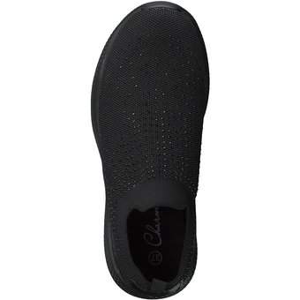Charmosa Slip On Sneaker in schwarz