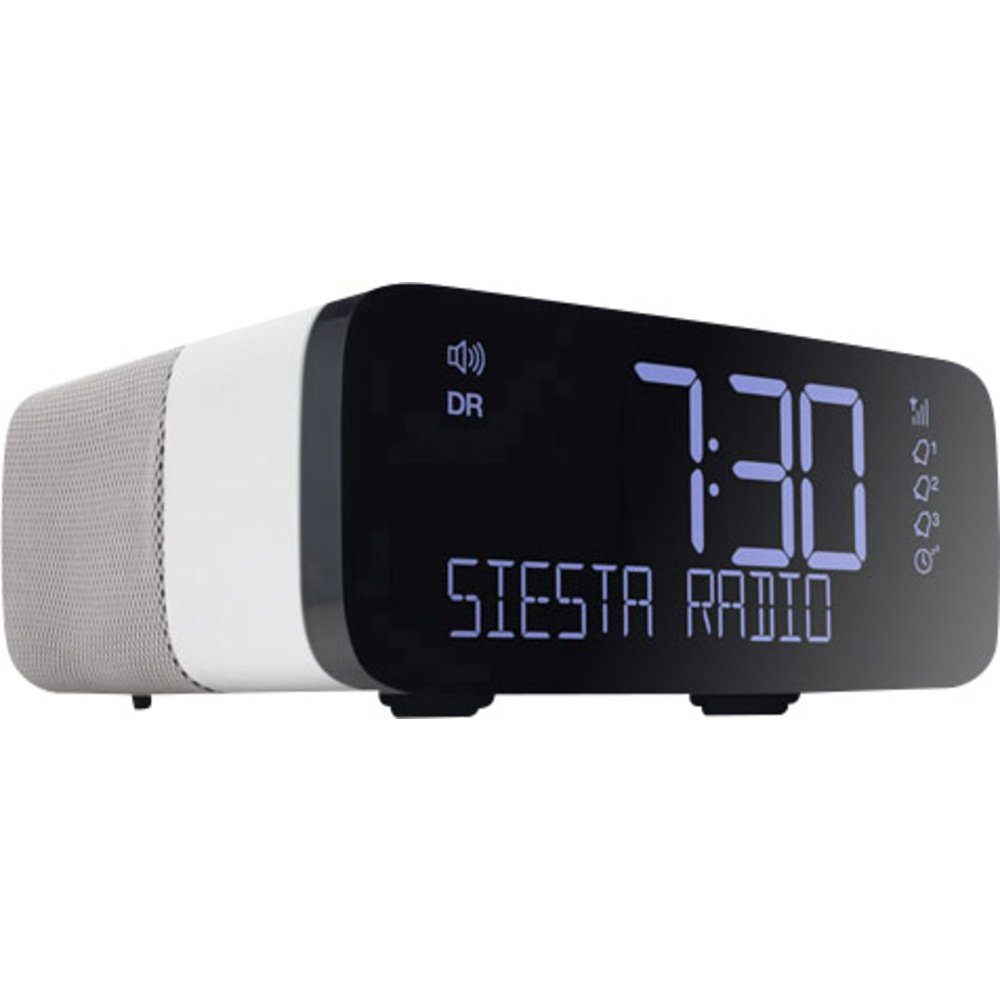 Pure Pure Radiowecker DAB+, UKW USB Weiß, Schwarz Radio