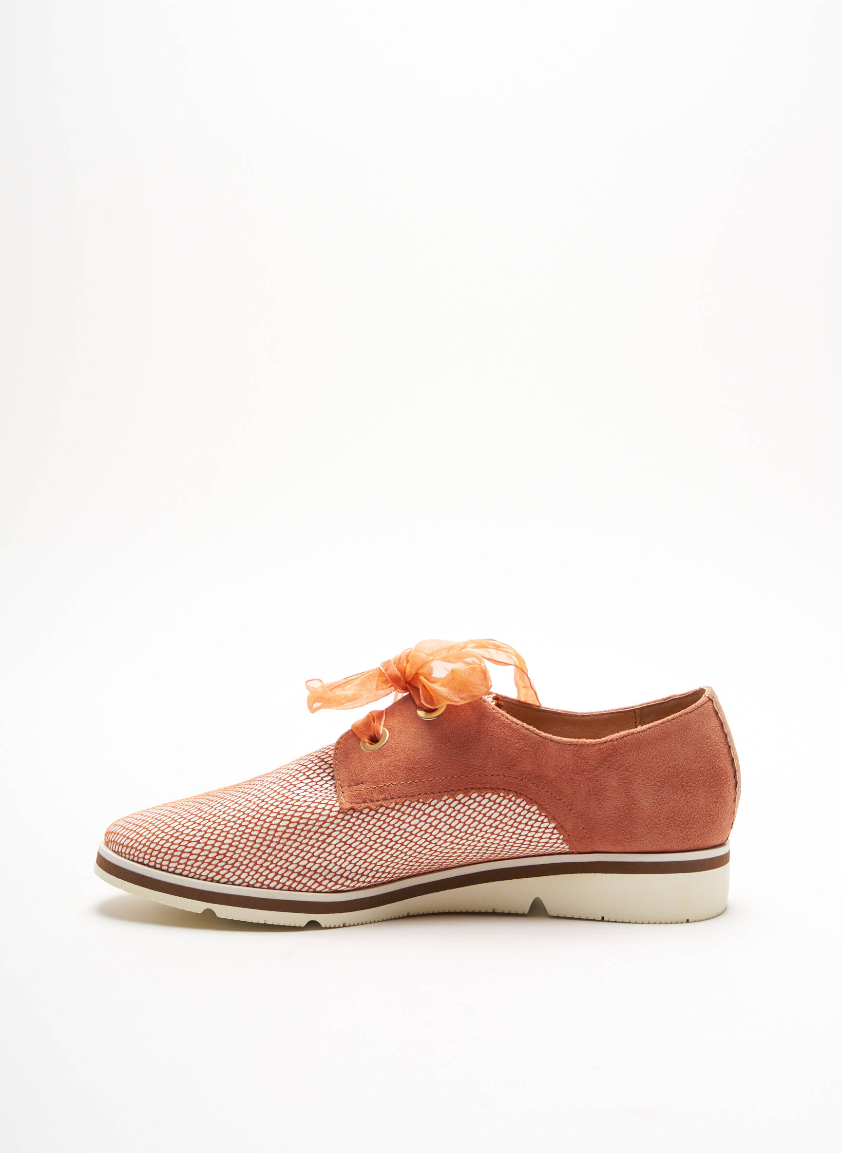 Fugitive By Francesco Rossi Derby Femme couleur orange