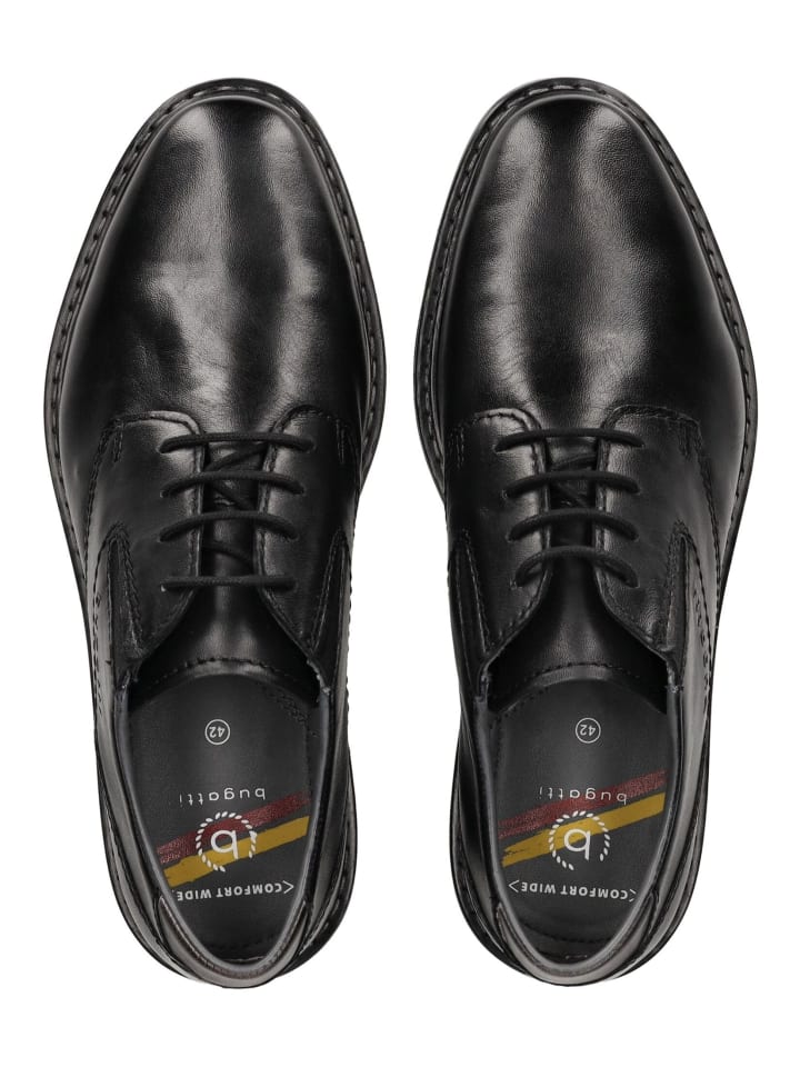 Bugatti Businessschuhe in Schwarz günstig kaufen 40