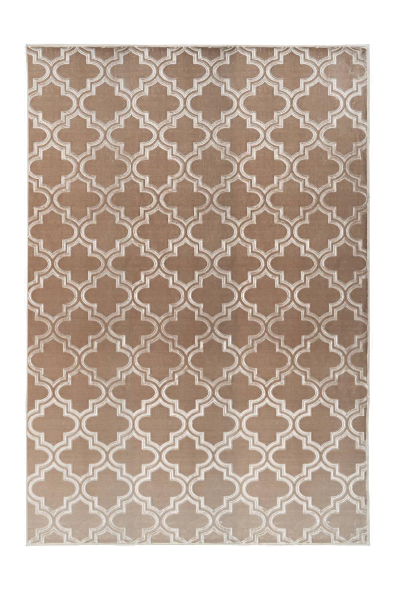 Arte Espina Hochflorteppich Monroe 100 Taupe