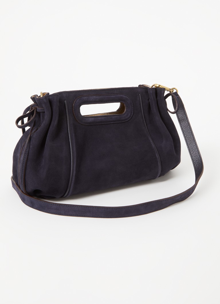 Geantă mini Gerard Darel din piele întoarsă Dany