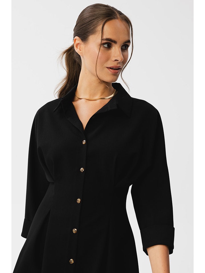 Stylove Kleid in Schwarz günstig kaufen