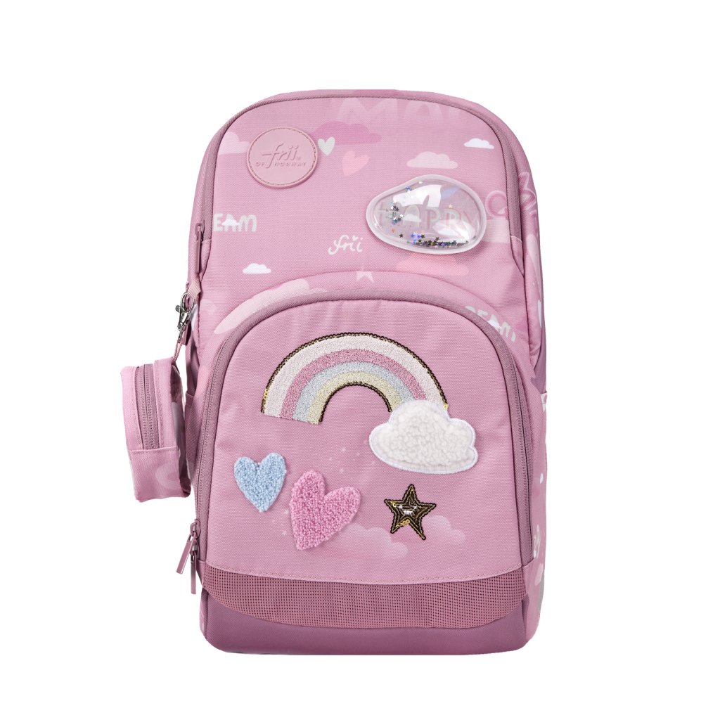Frii of Norway Easy Ergonomischer Schulrucksack 22l Happy Color