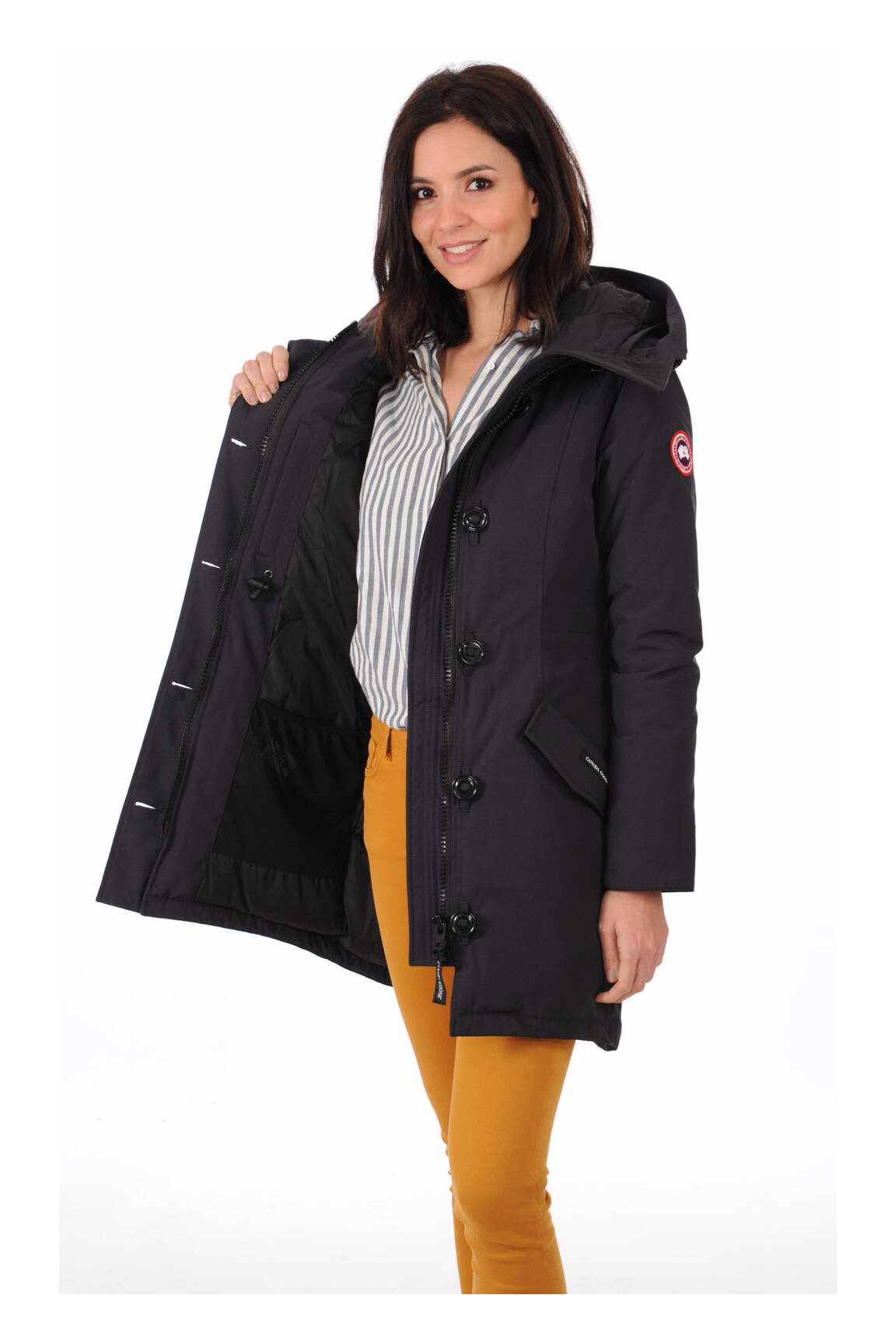 Canada Goose Parkas Femme couleur bleu