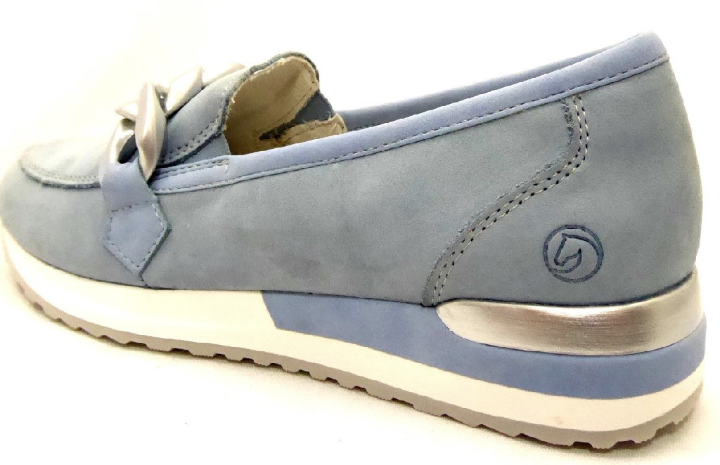 REMONTE Sportliche Slipper blau