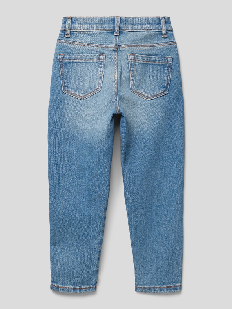 Jeans im 5-Pocket-Design Modell 'Back to school' in blau