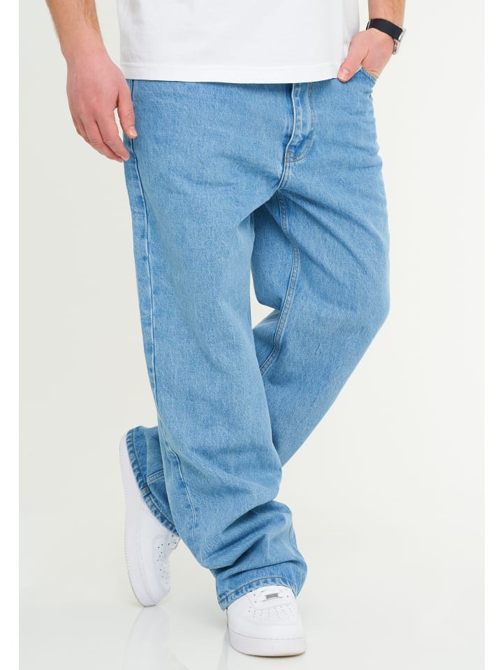 DAILY COTTON Jeans - DCCOTIA Lange Hose Loose-Fit Baggy in Light Blue günstig kaufen