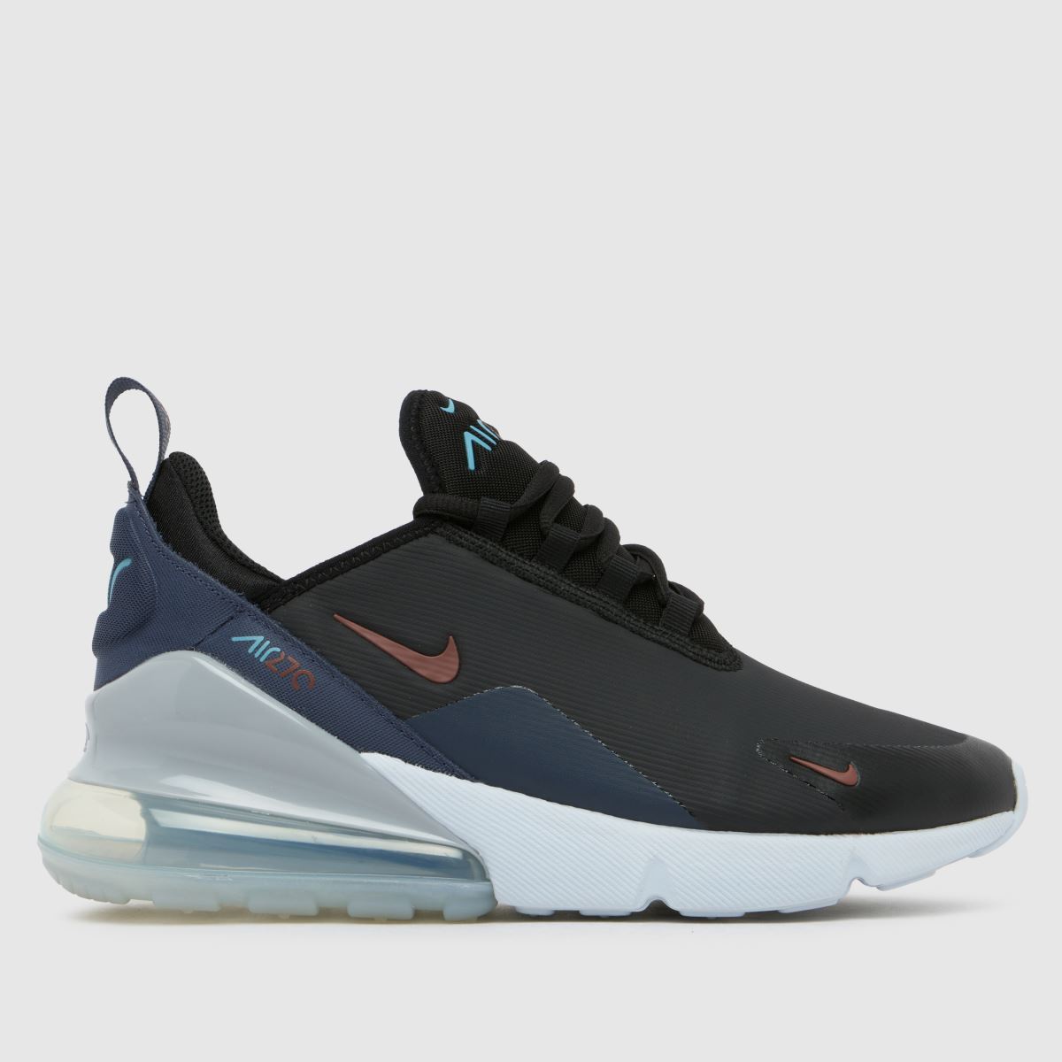 Nike Air Max 270 Barnskor Svarta Multifärgade