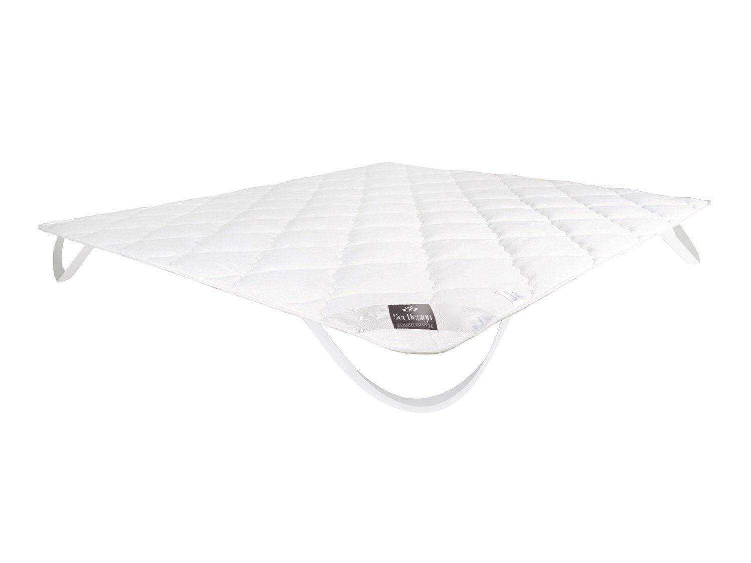Topper Matratzenschoner Topper, SEI Design, Kunstfaser, (matratzentopper 140x200), Topper gesteppt