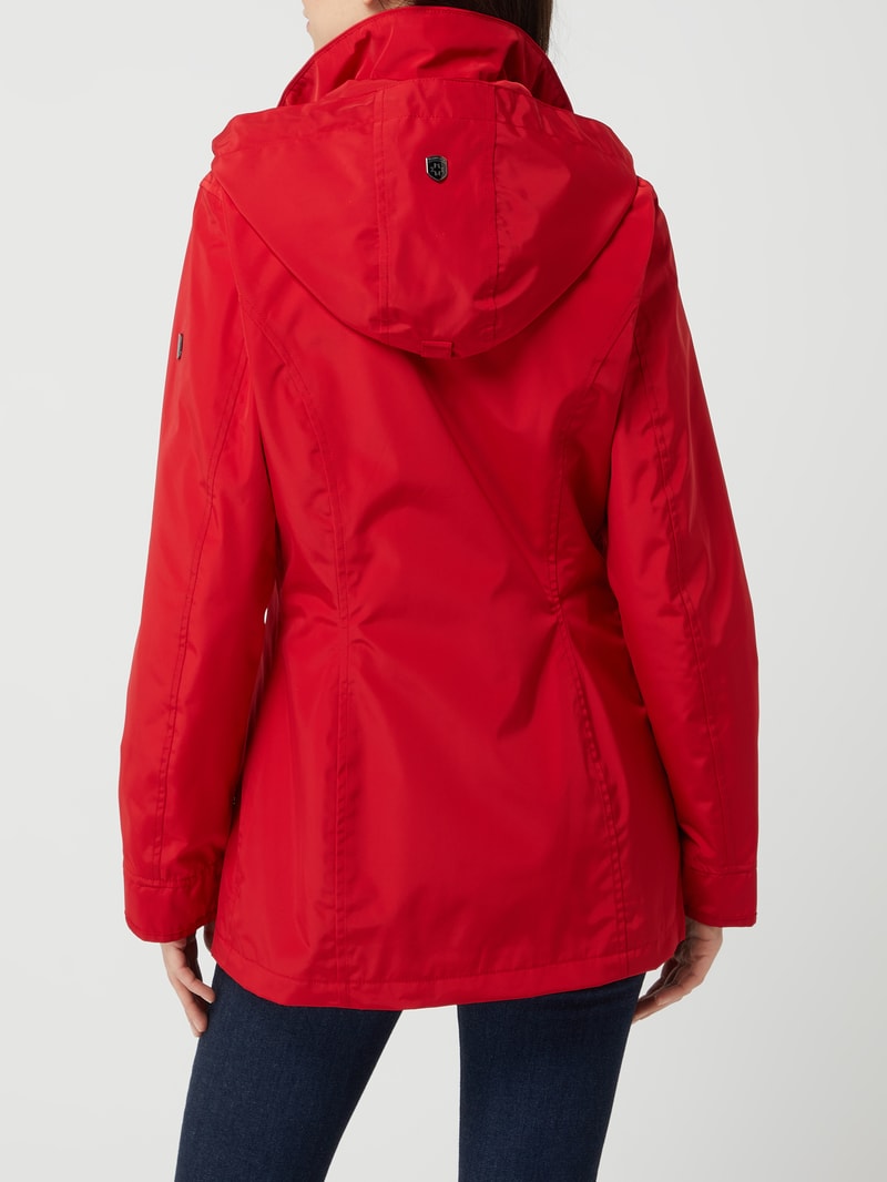 Funktionsjacke mit Label-Applikation Modell 'TOUJOURS 382' in rot