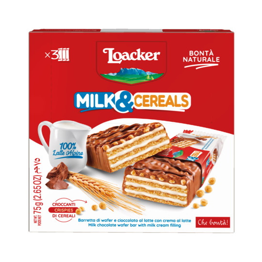 Loacker Milk & Cereals 100G