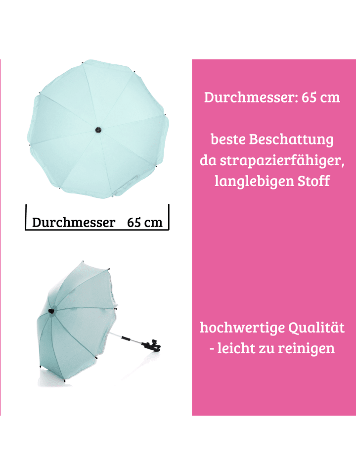 fillikid Sonnenschirm Standard UV-Schutz 50  ​Exklusiv in Ocean Blue günstig kaufen onesize
